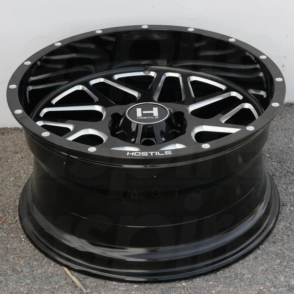 Hostile Wheels H108 Sprocket Black Milled 5
