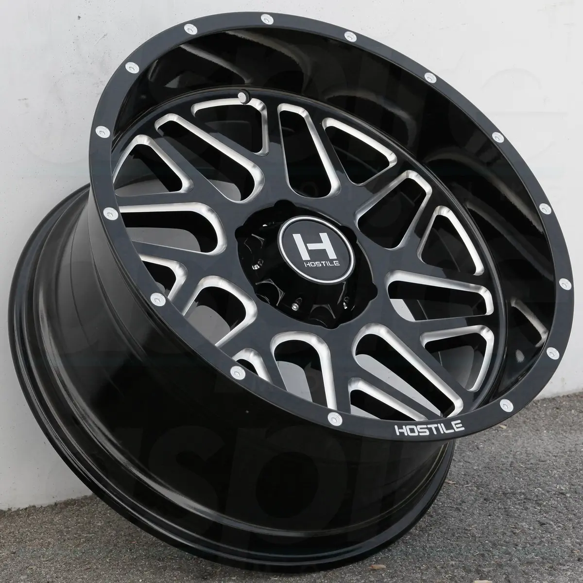 Hostile Wheels H108 Sprocket Black Milled 3
