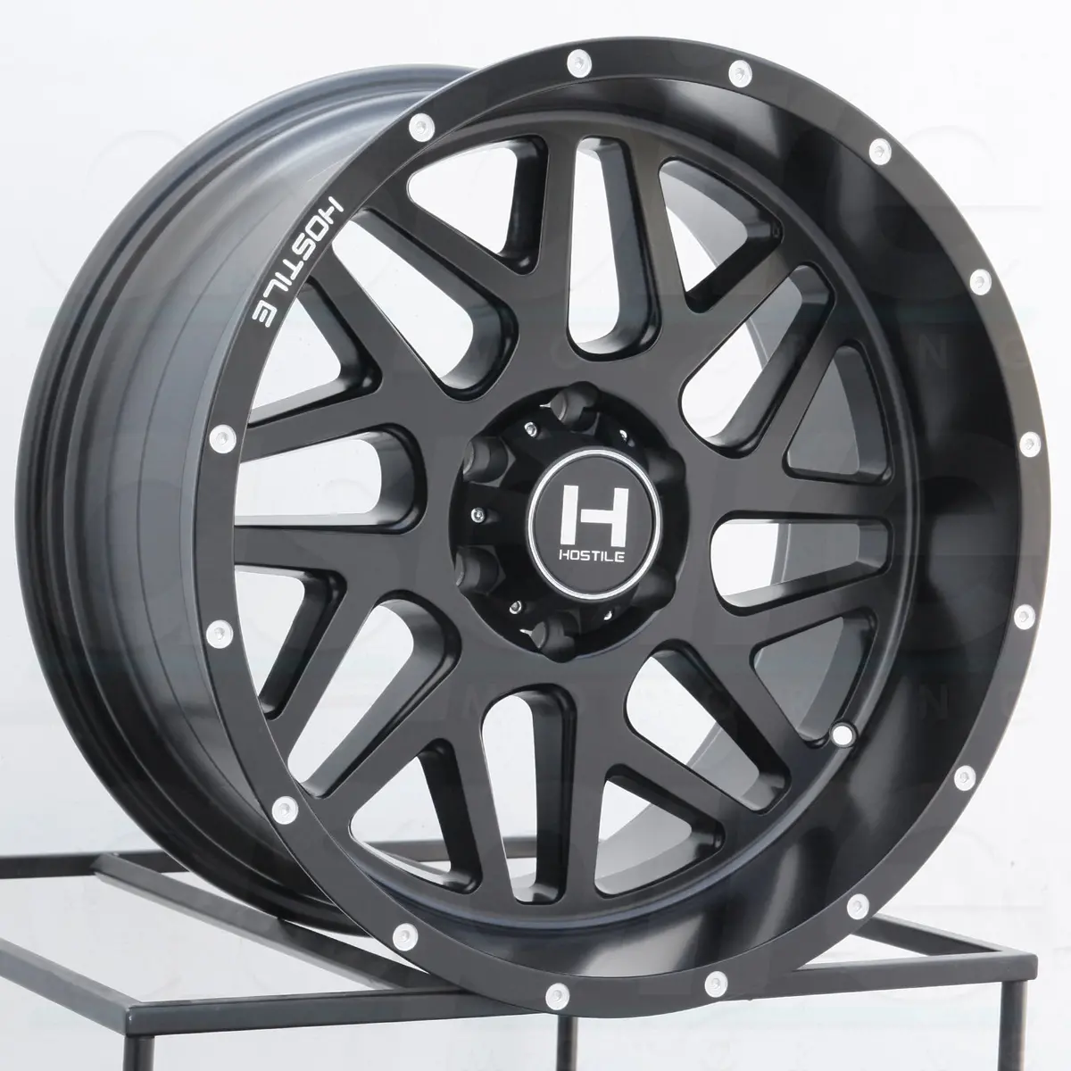 Hostile Wheels H108 Sprocket Full Black 1
