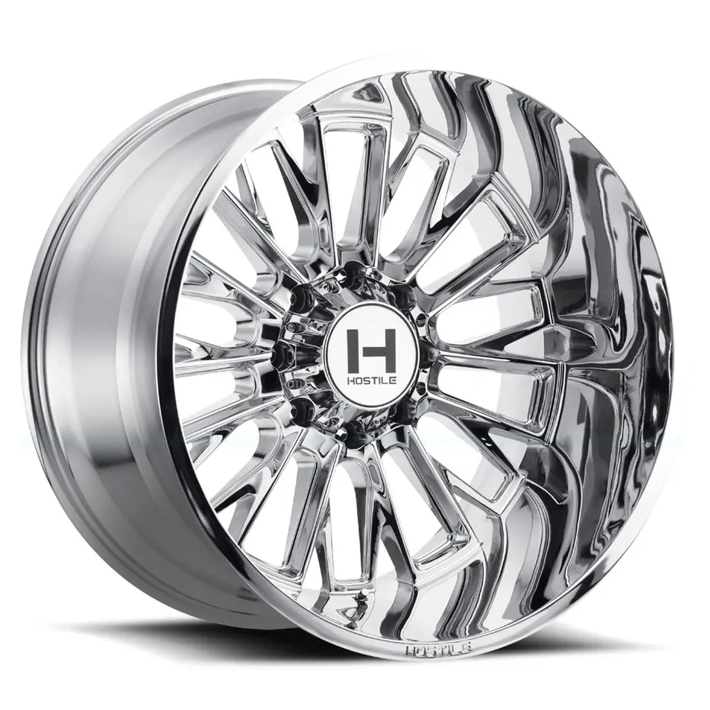 Hostile Wheels H114 Fury Chrome 4