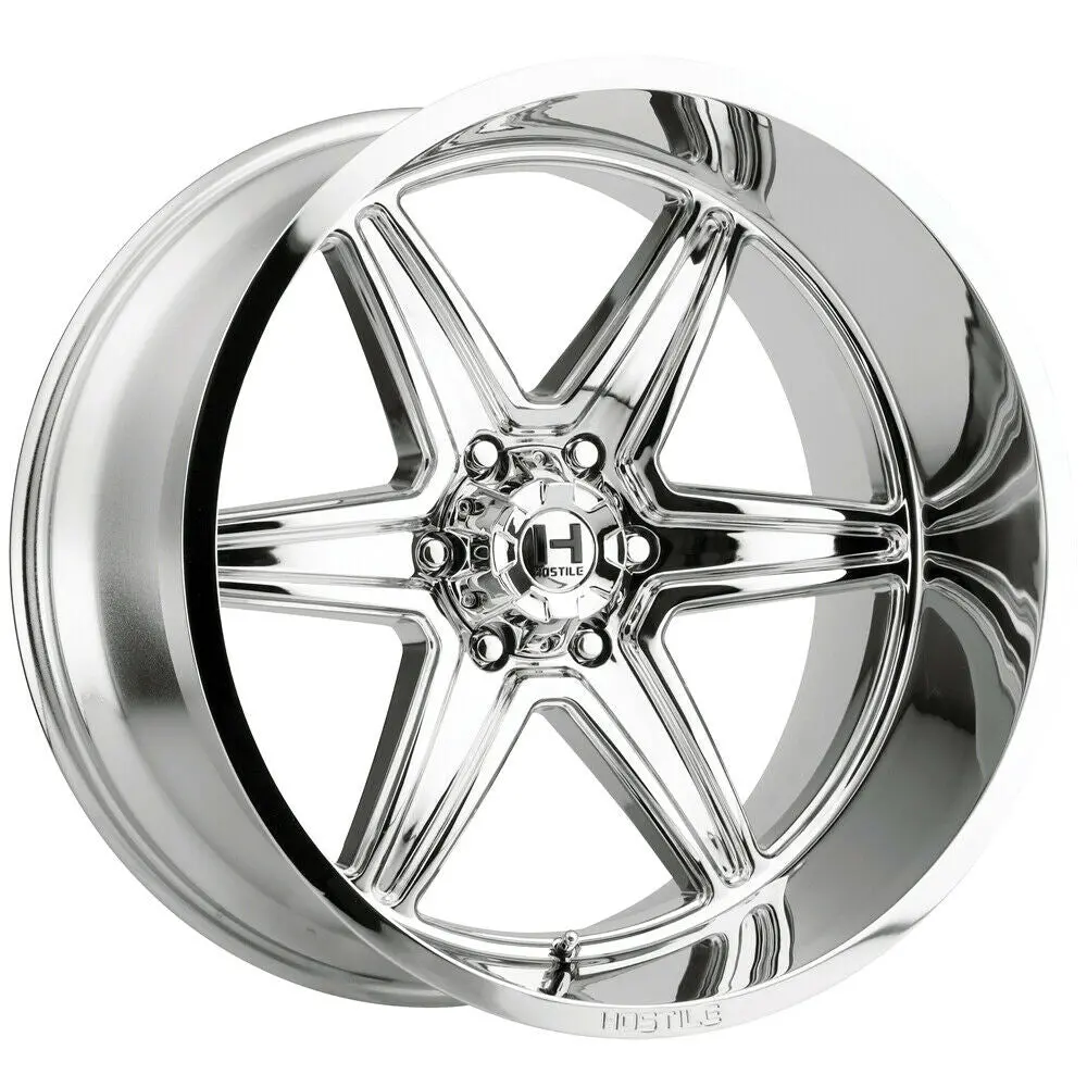 Hostile Wheels H117 Venom Chrome 1