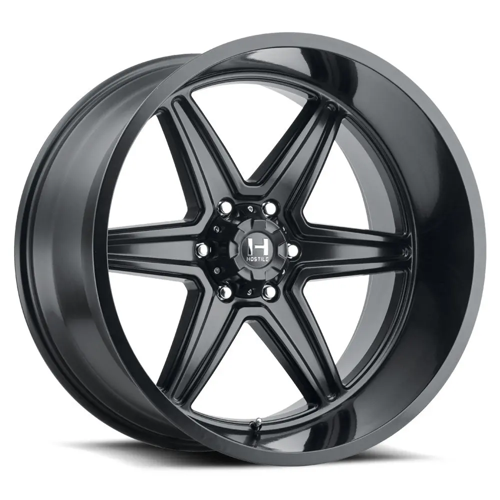 Hostile Wheels H117 Venom Full Black 1