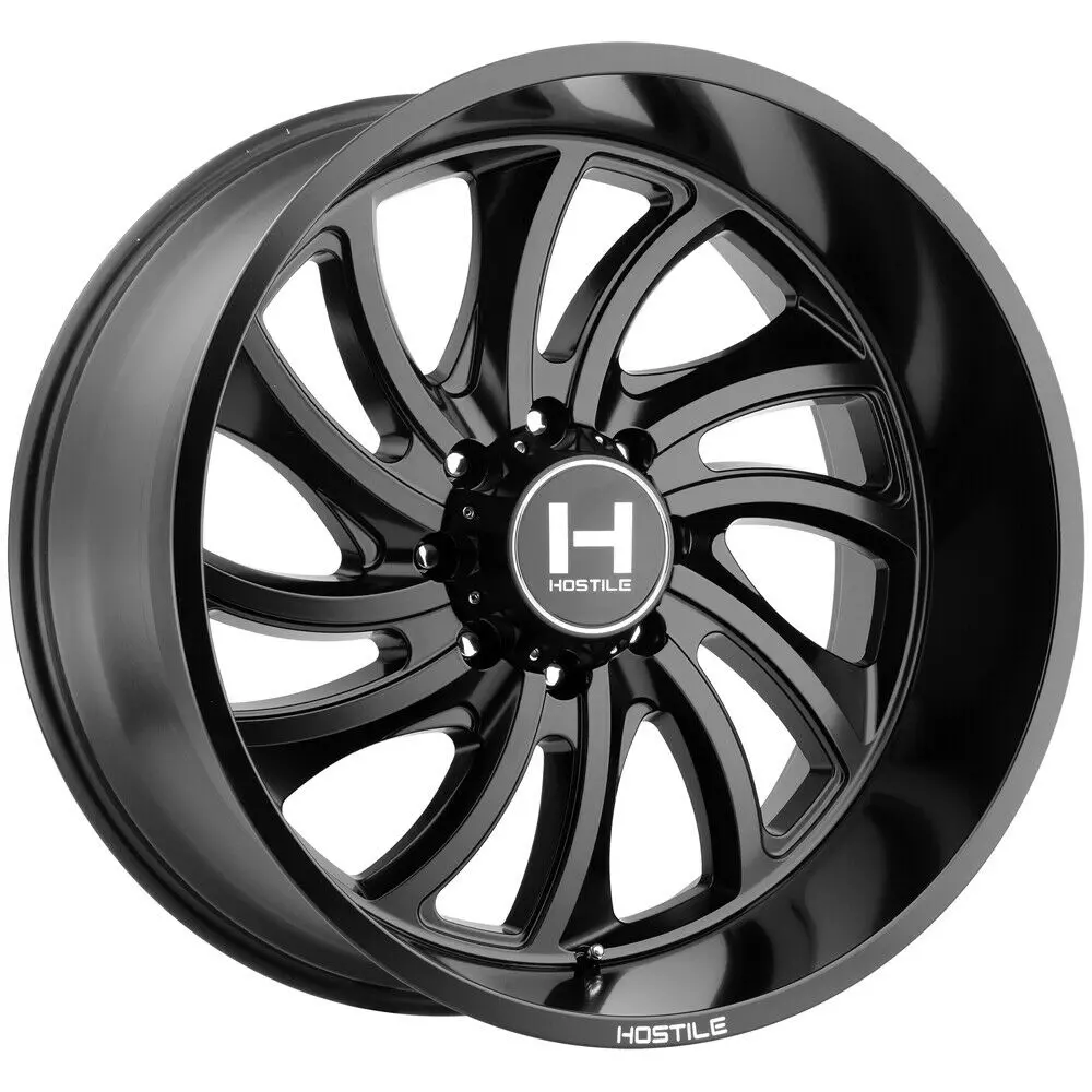 Hostile Wheels H118 Demon Full Black 1