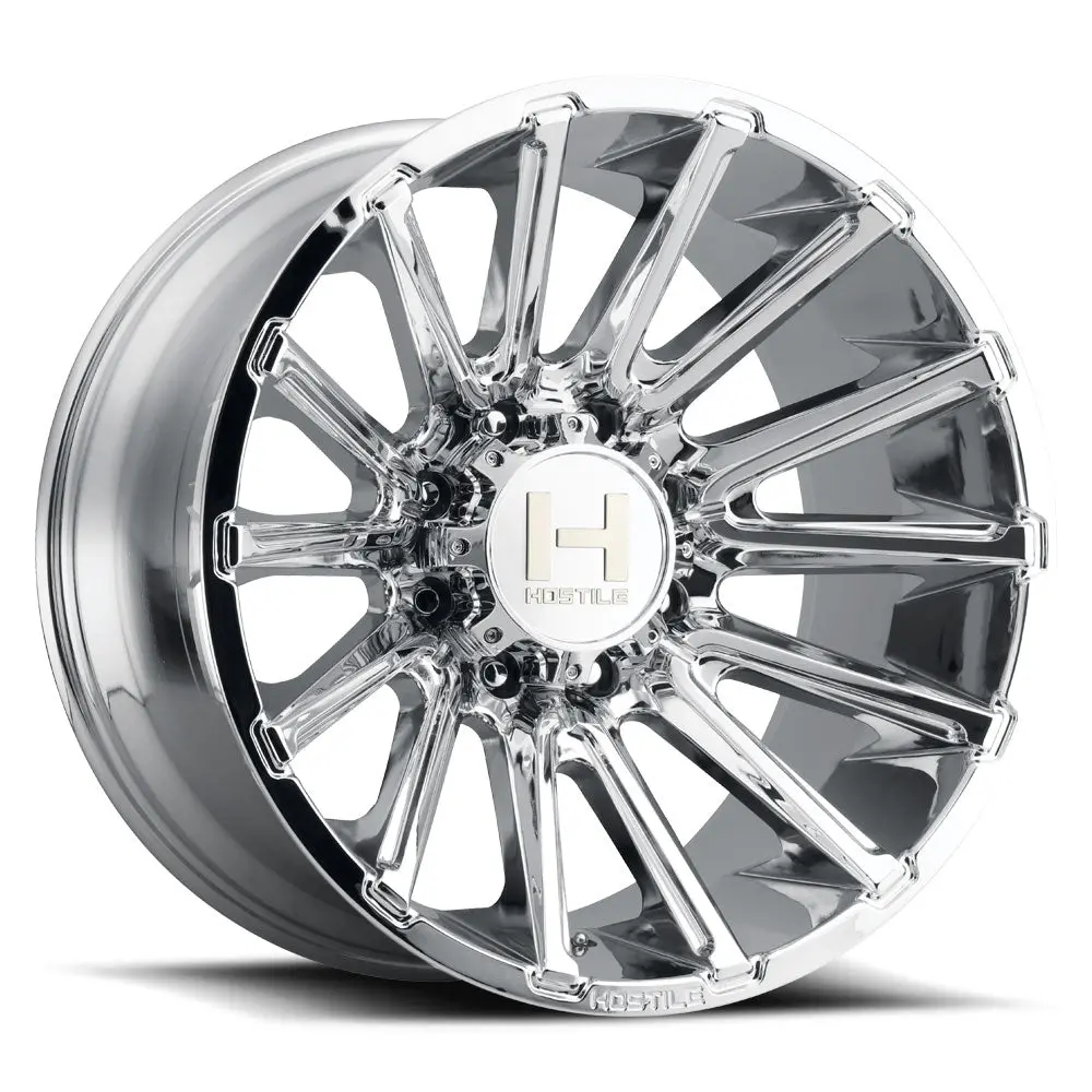 Hostile Wheels H123 Typhoon Chrome 1