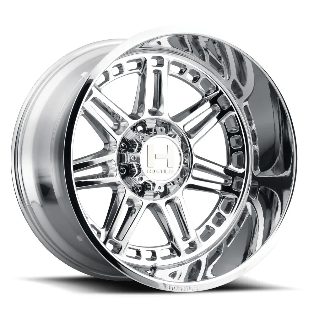 Hostile Wheels H124 Lunatic Chrome 1