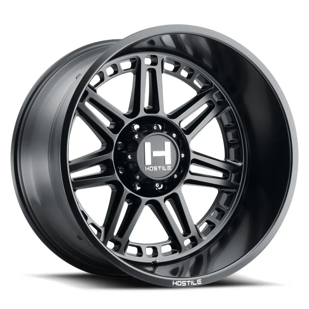 Hostile Wheels H124 Lunatic Full Black 1