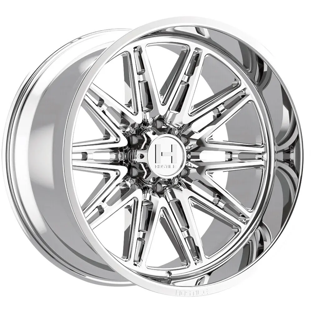 Hostile Wheels H126 Maniac Chrome 1