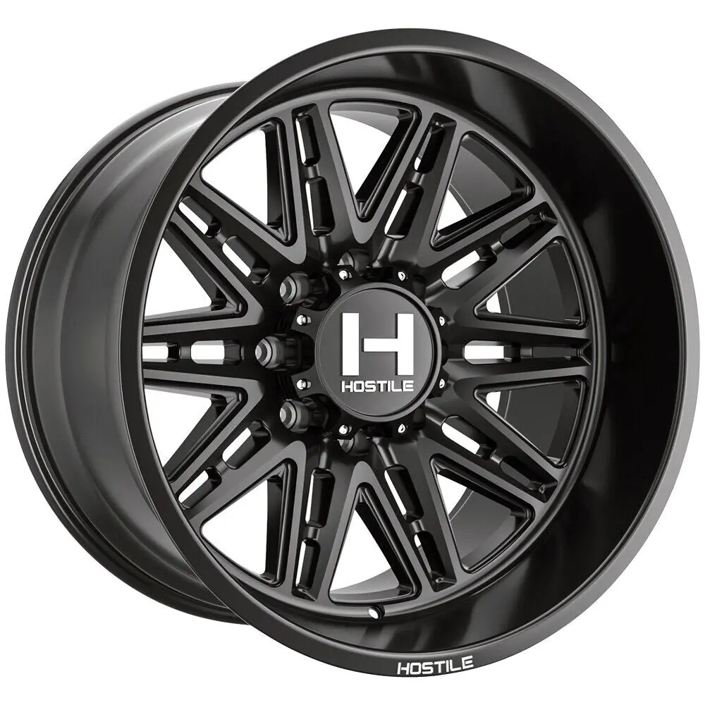 Hostile Wheels H126 Maniac Full Black 7