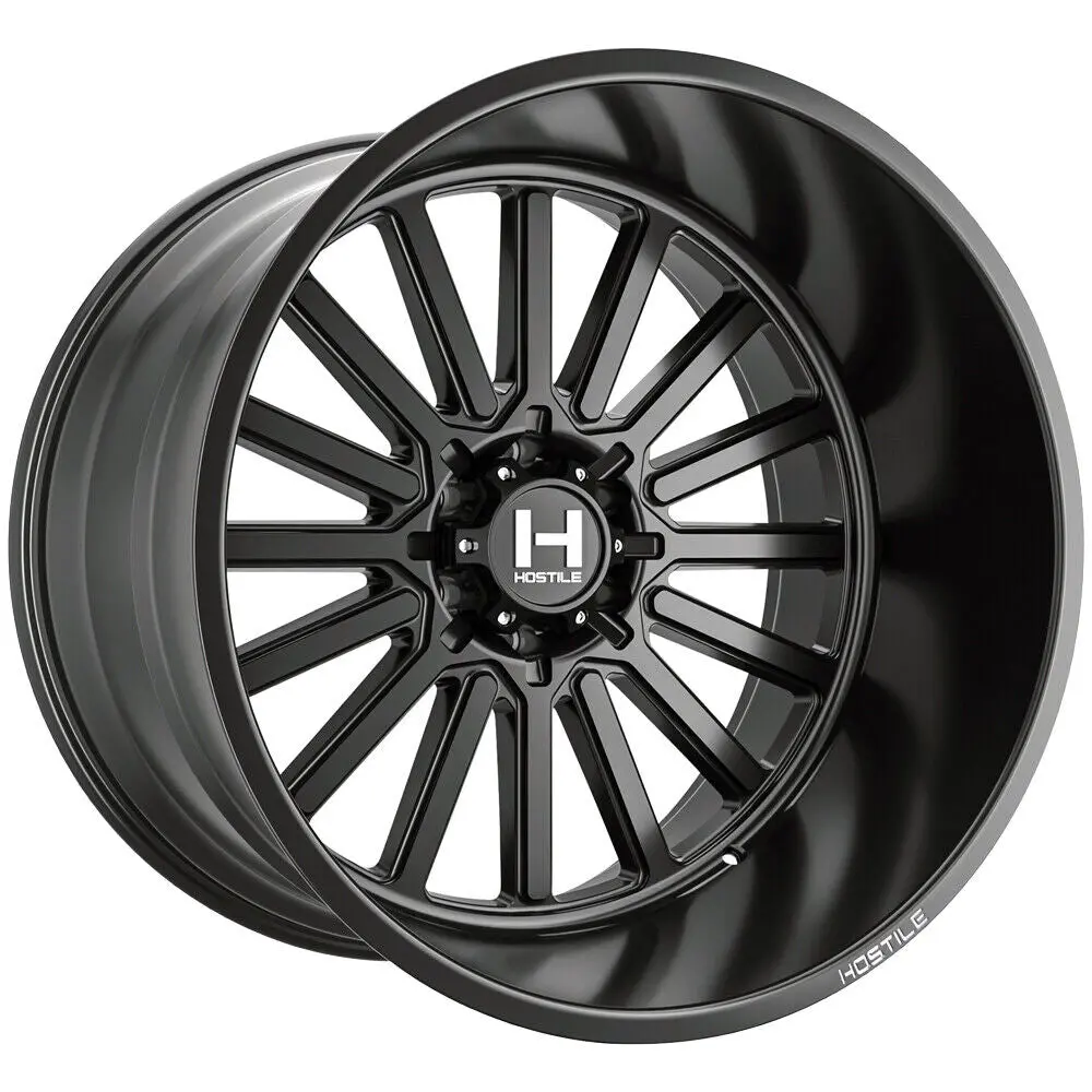 Hostile Wheels H127 Titan Full Black 1
