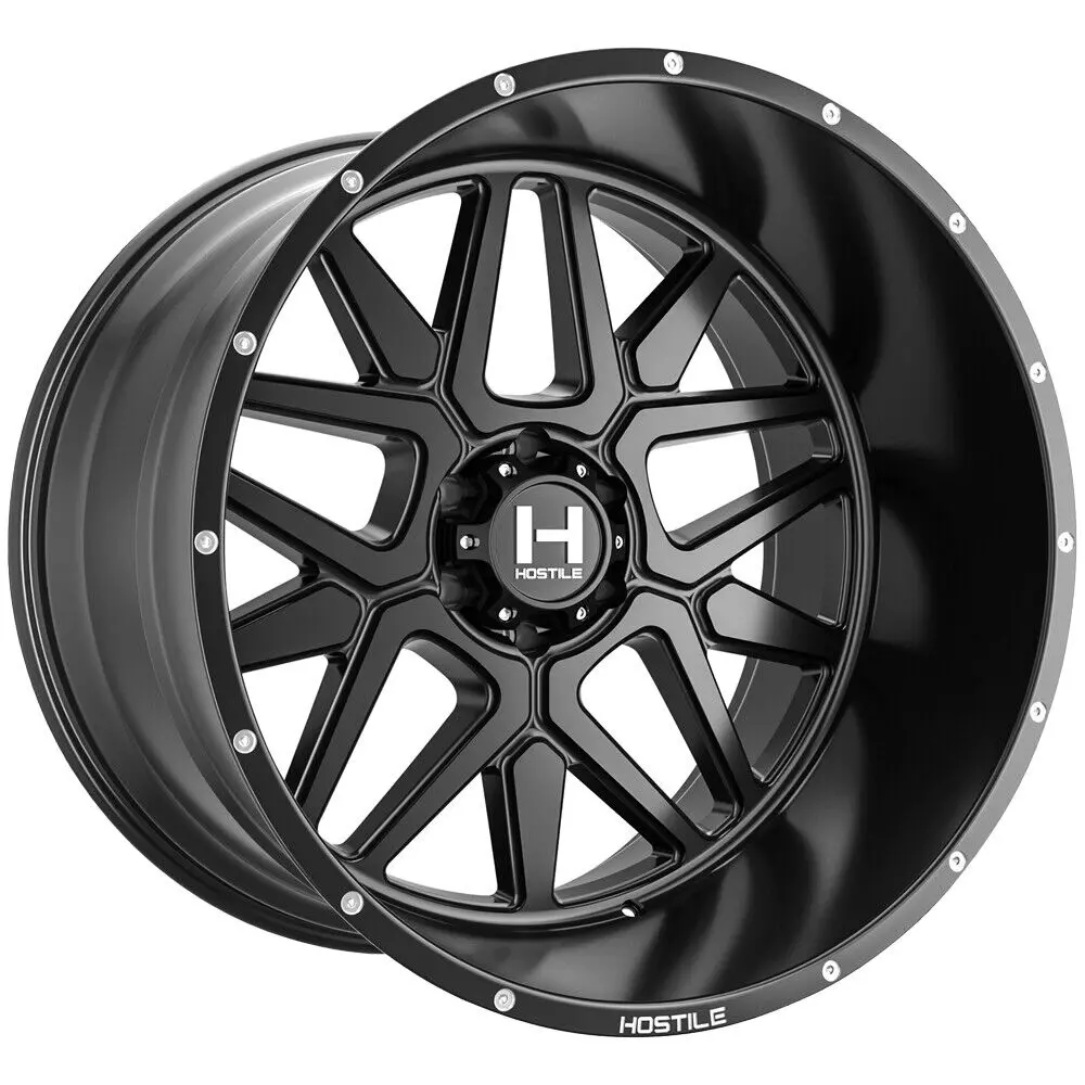 Hostile Wheels H128 Diablo Full Black 1