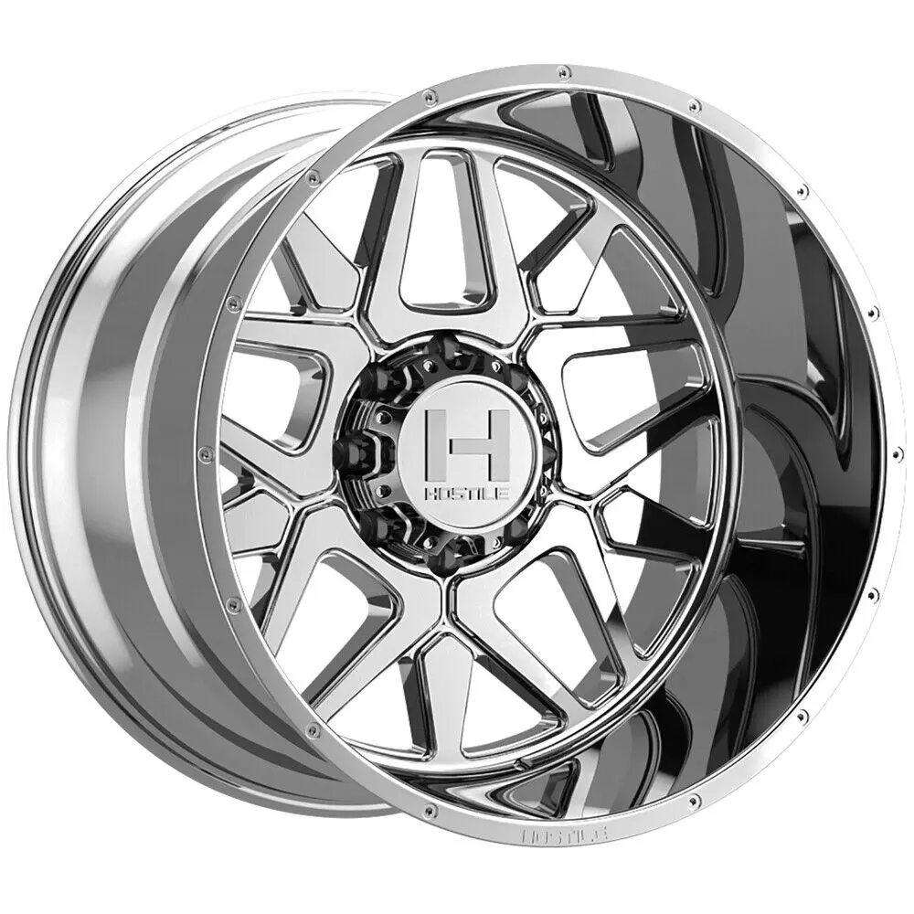 Hostile Wheels H128 Diablo Chrome 1