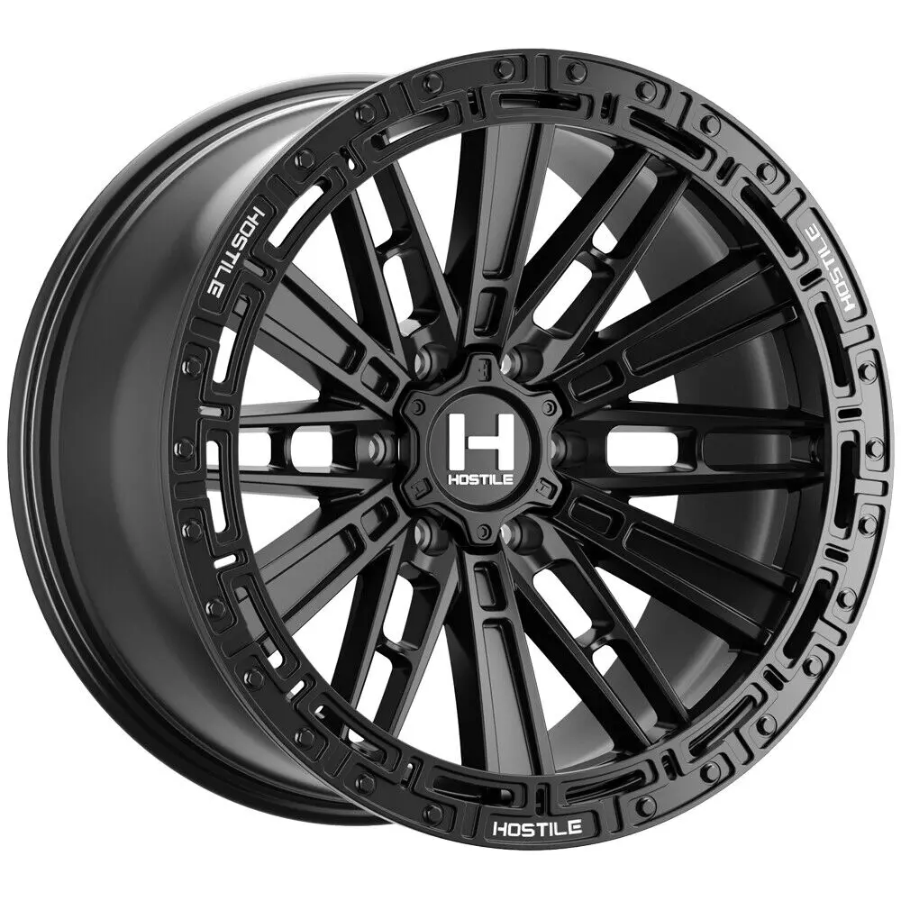 Hostile Wheels H129 Mojave Full Black 1