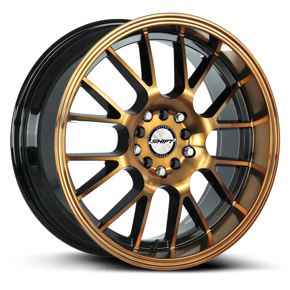 Shift Wheels H28 Crank Black Machine Bronze 1