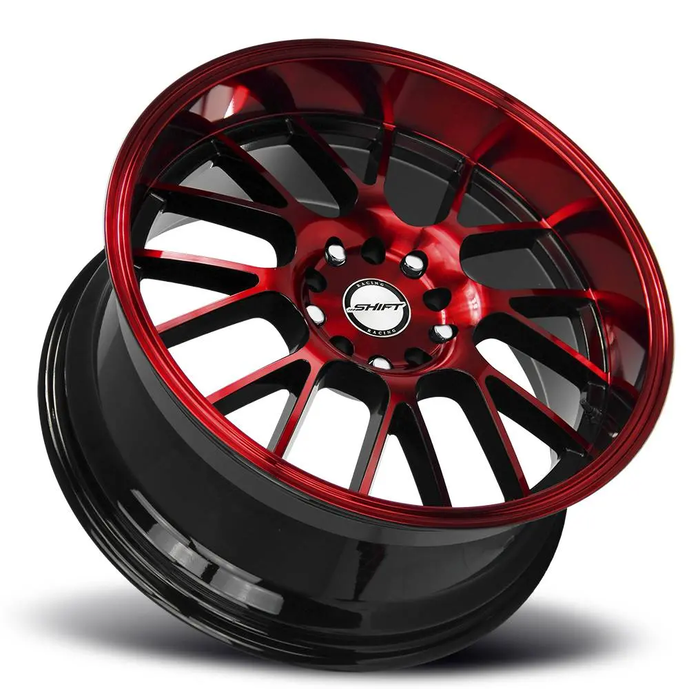 Shift Wheels H28 Crank Black Machine Red 2