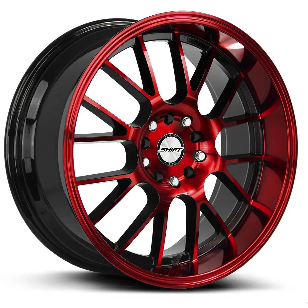 Shift Wheels H28 Crank Black Machine Red 3