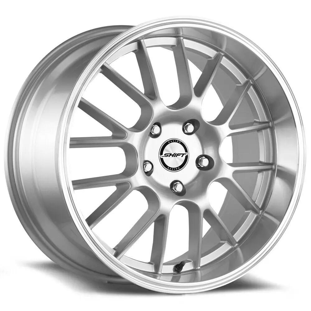 Shift Wheels H28 Crank Silver Polished Lip 1