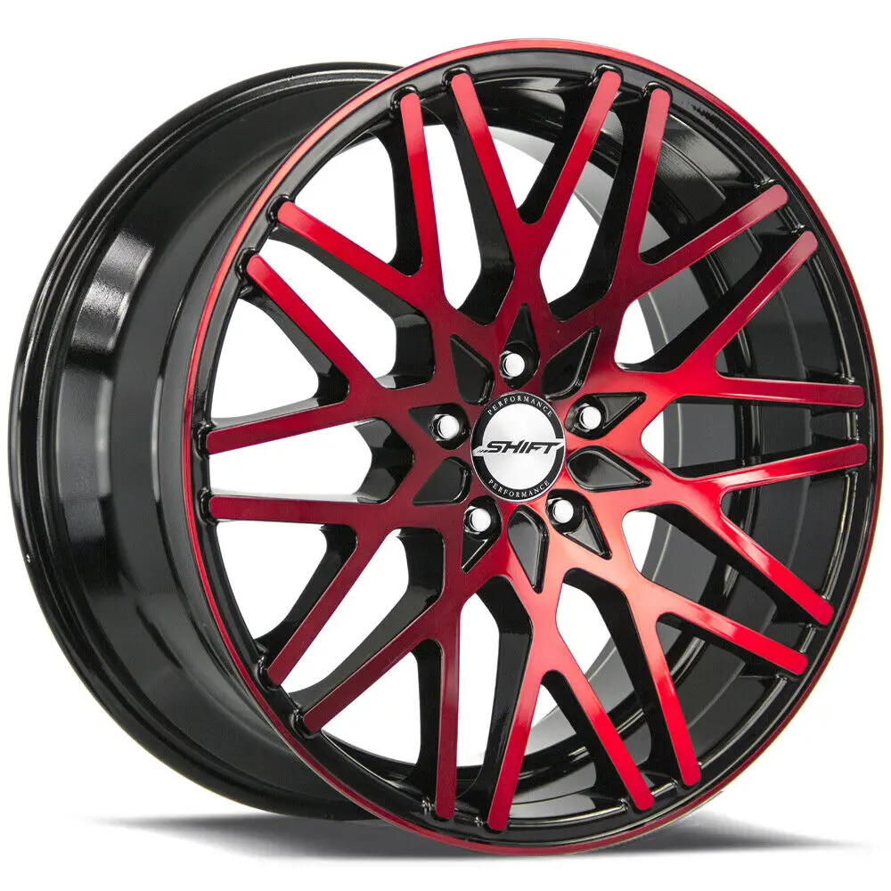 Shift Wheels H32 Formula Black Machine Red 2