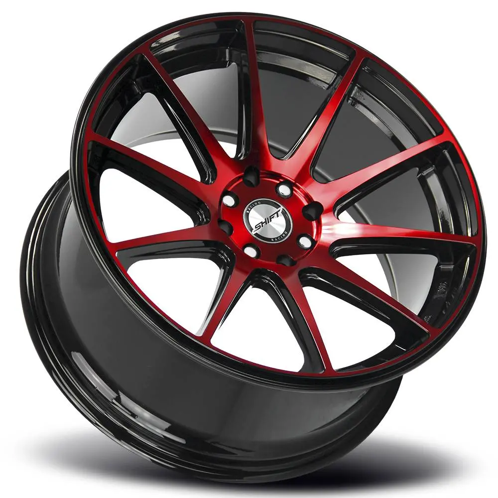 Shift Wheels H34 Gear Black Machine Red 2