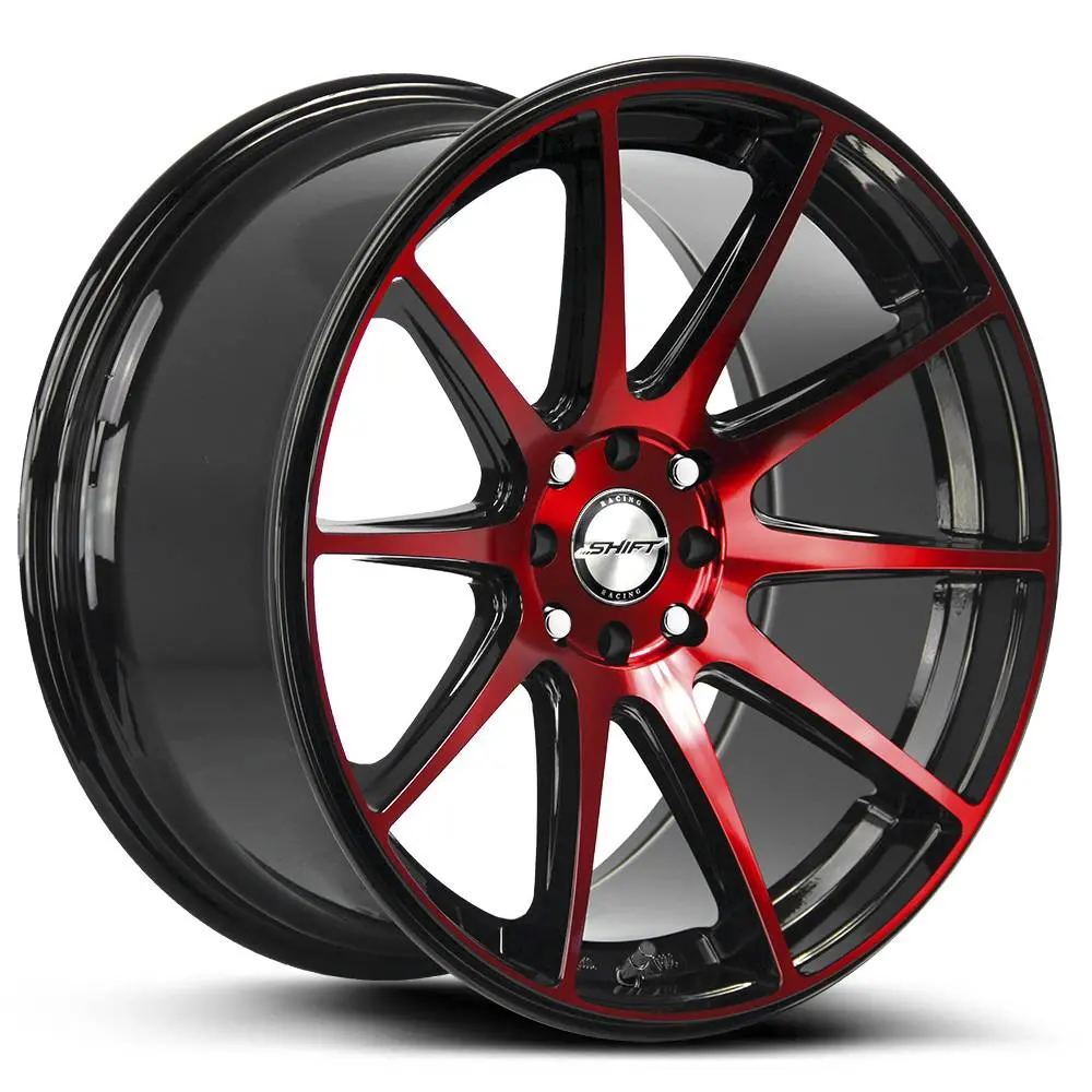 Shift Wheels H34 Gear Black Machine Red 3