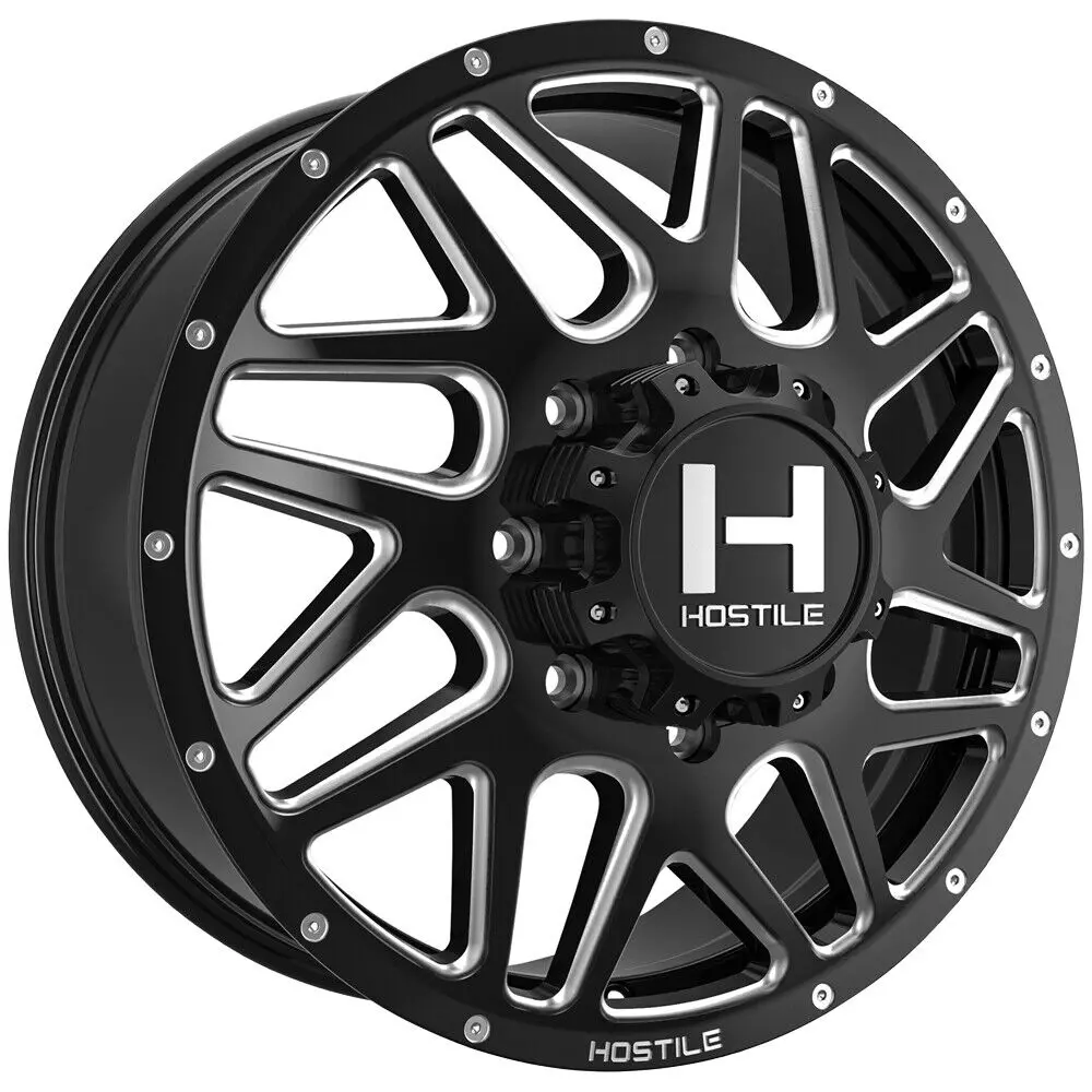 Hostile Wheels H401 Sprocket-Dually Black Milled 1