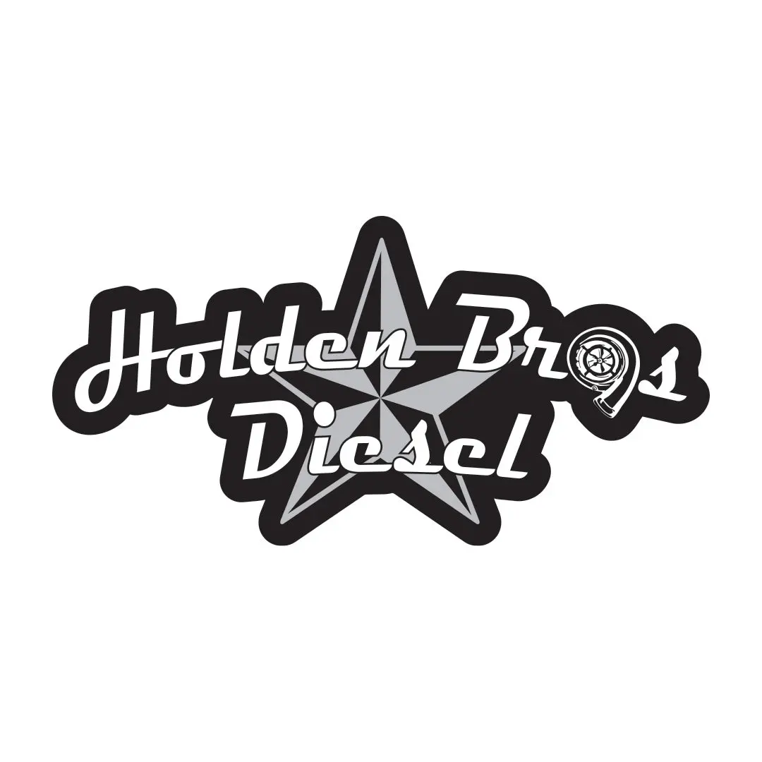 Holden Bro's Logo Sticker 1