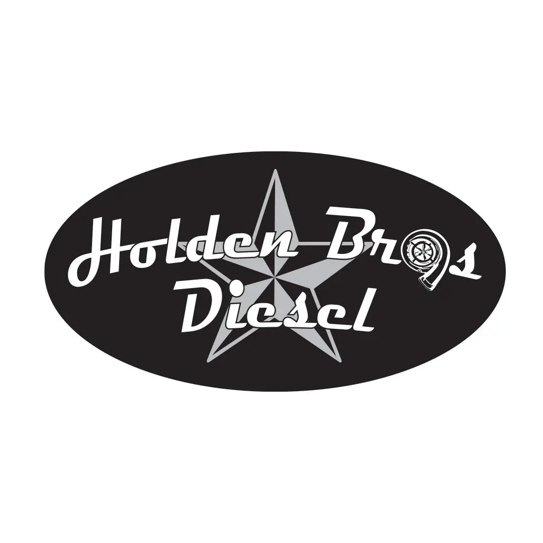 Holden Bro's Diesel Sticker 1