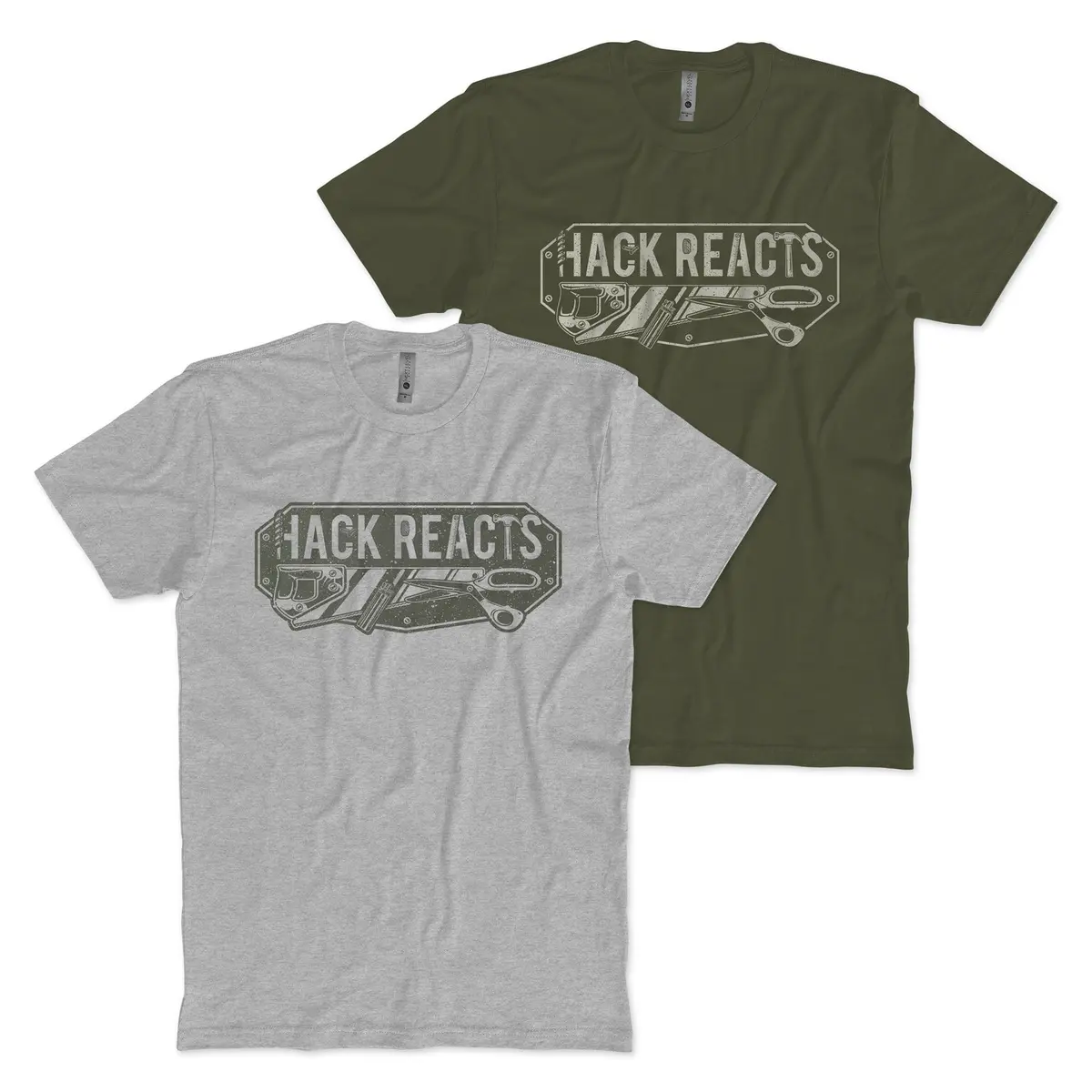 Hack Reacts T-Shirt 1