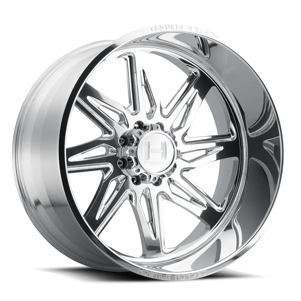 Hostile Forged Wheels Hf07 Tomahawk Polished 1