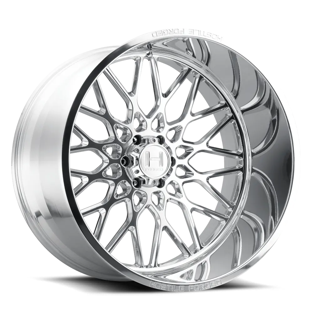 Hostile Forged Wheels Hf08 Savage Polished 1