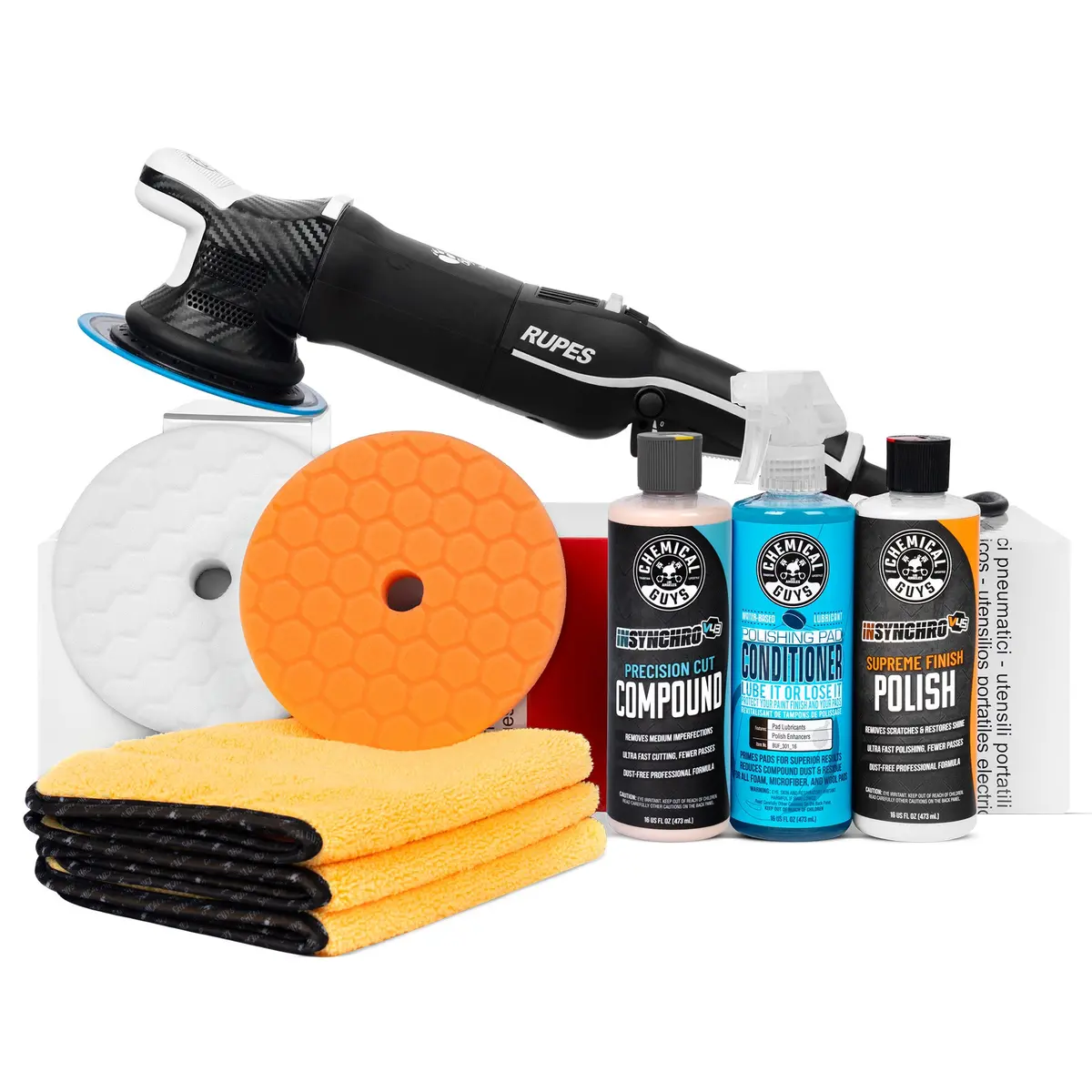Rupes Lhr21 Mark V Max Coverage Ultimate Kit 1