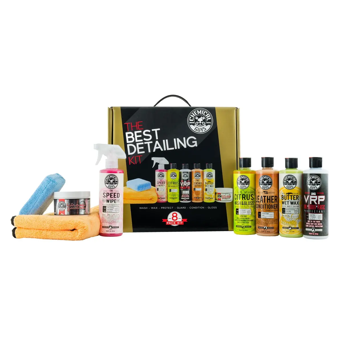 All In One Detailing Kit W/Leather Conditioner 1