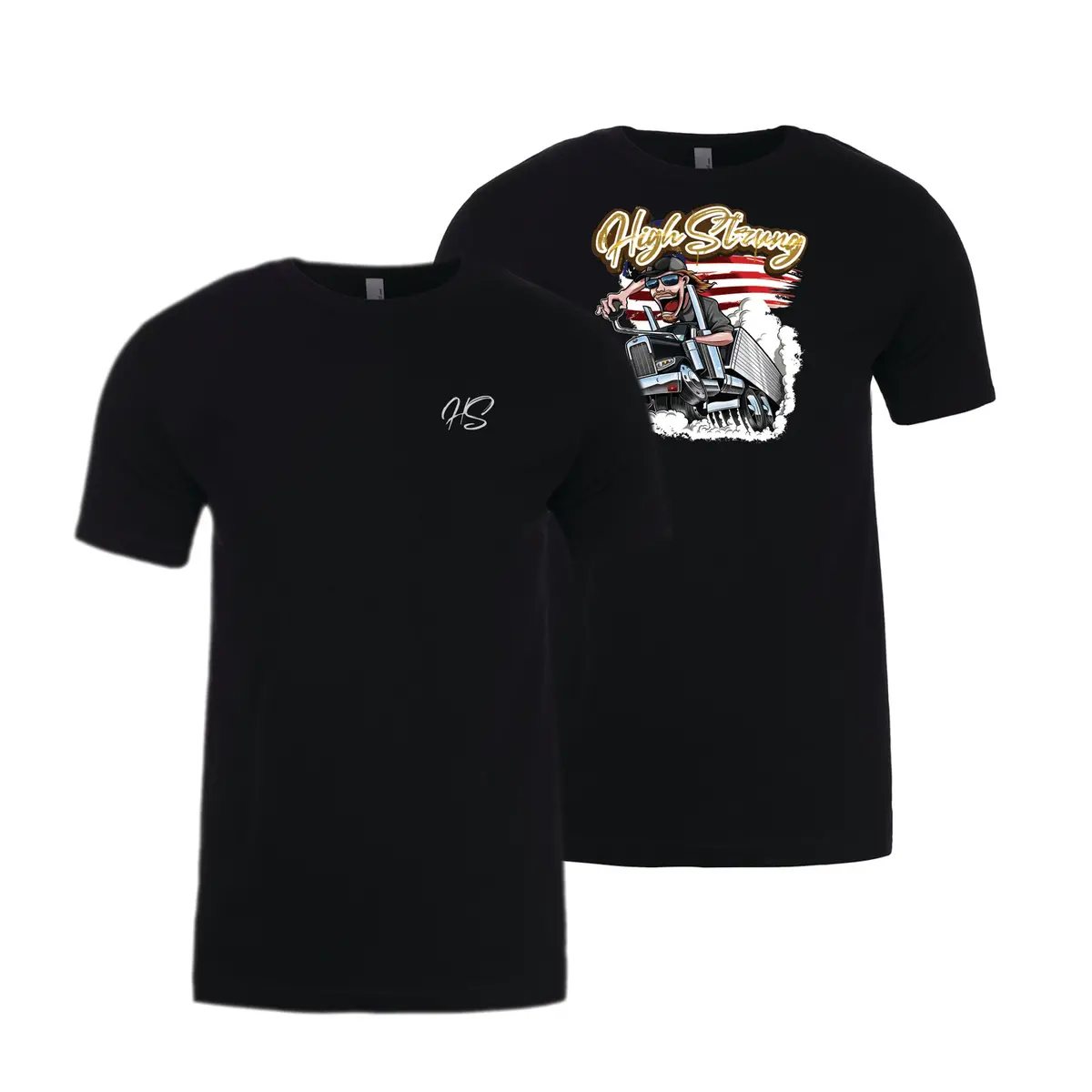 High Strung Cartoon T-Shirt 1