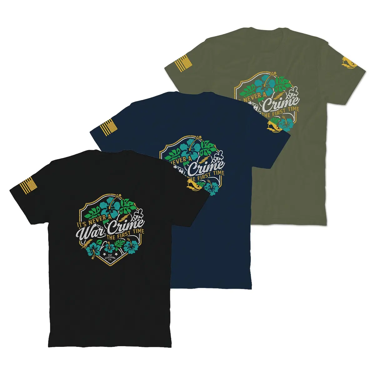 War Crime Hawaiian T-Shirt 1