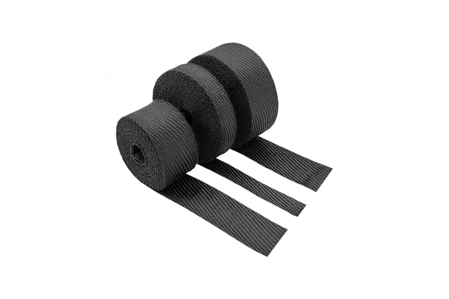 Black Lava Exhaust Wrap 1