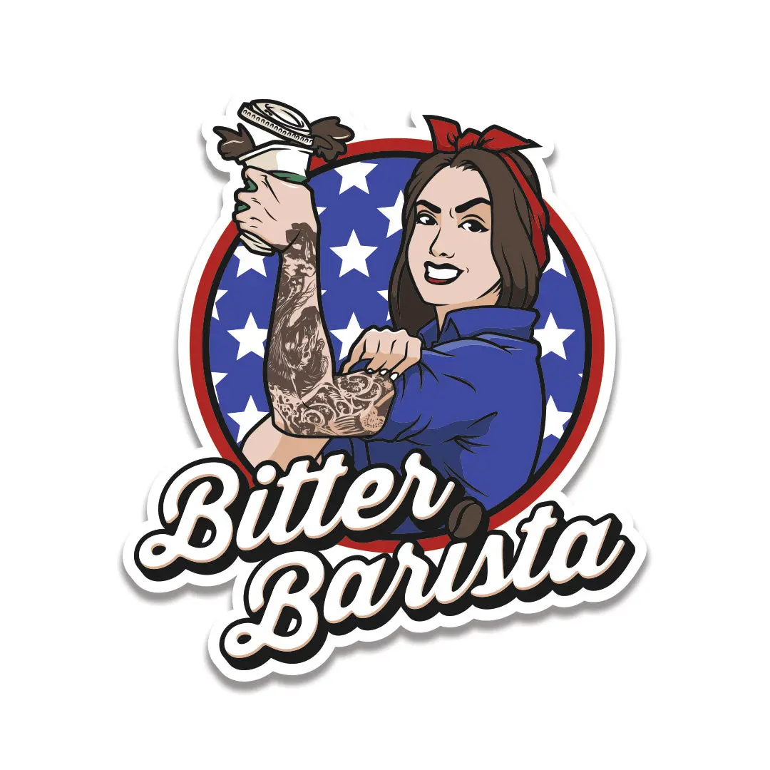 Bitter Barista Sticker 1