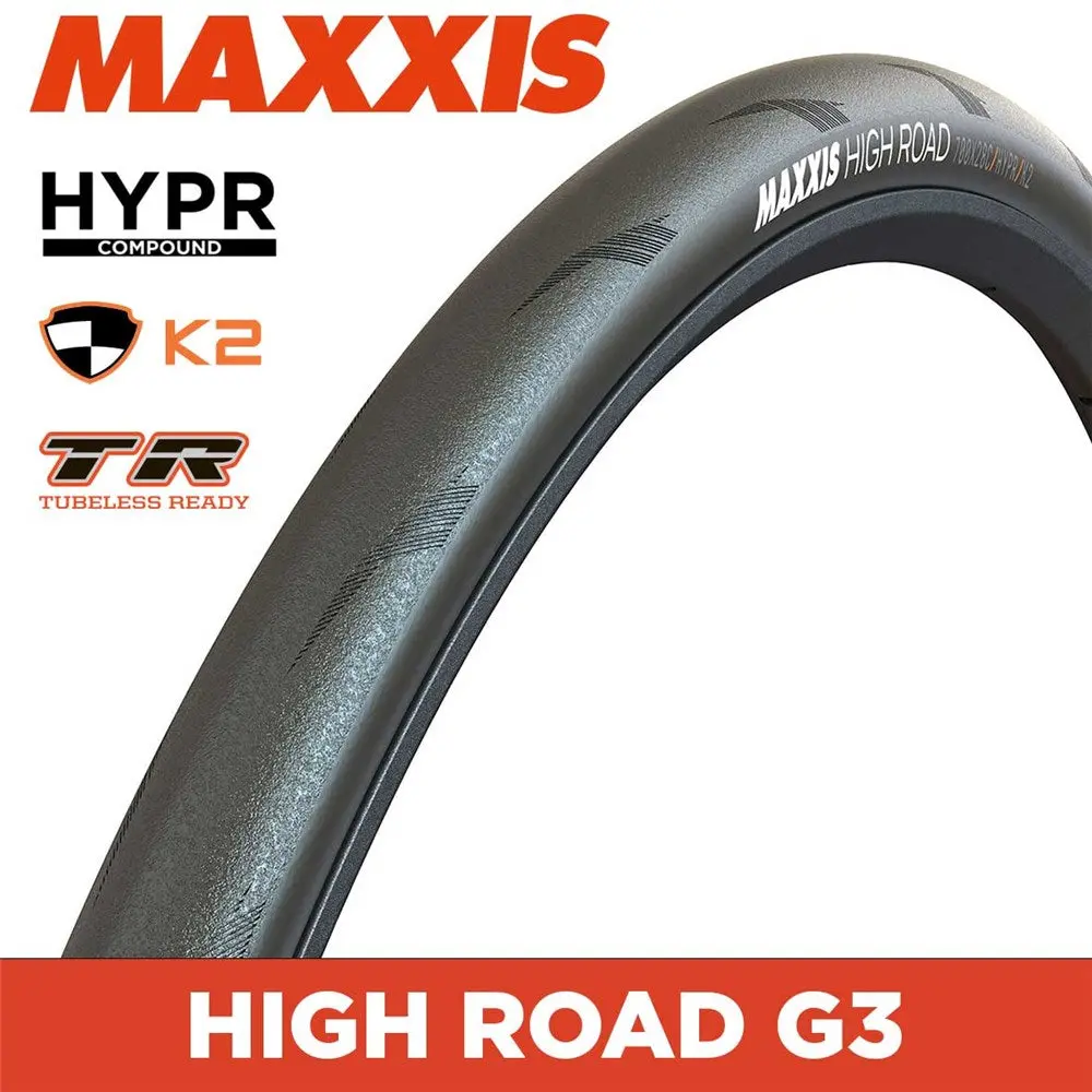 Tyre 700 X 28 Maxxis High Road G3 Tubeless Ready Folding 150Tpi Hypr K2 1