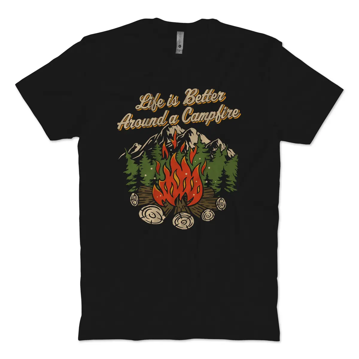 Life Is Better Around A Camp Fire T-Shirt 1