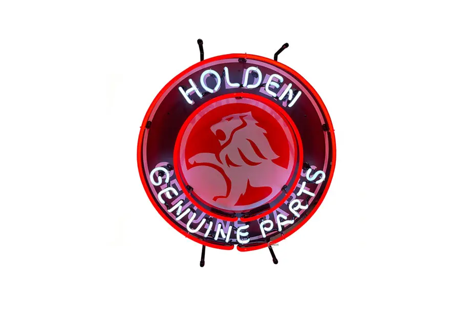 Large Genuine Holden Parts Neon Sign 1