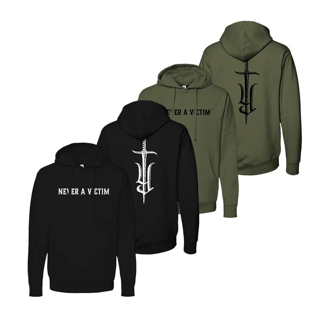 Never A Victim Hoodie 1