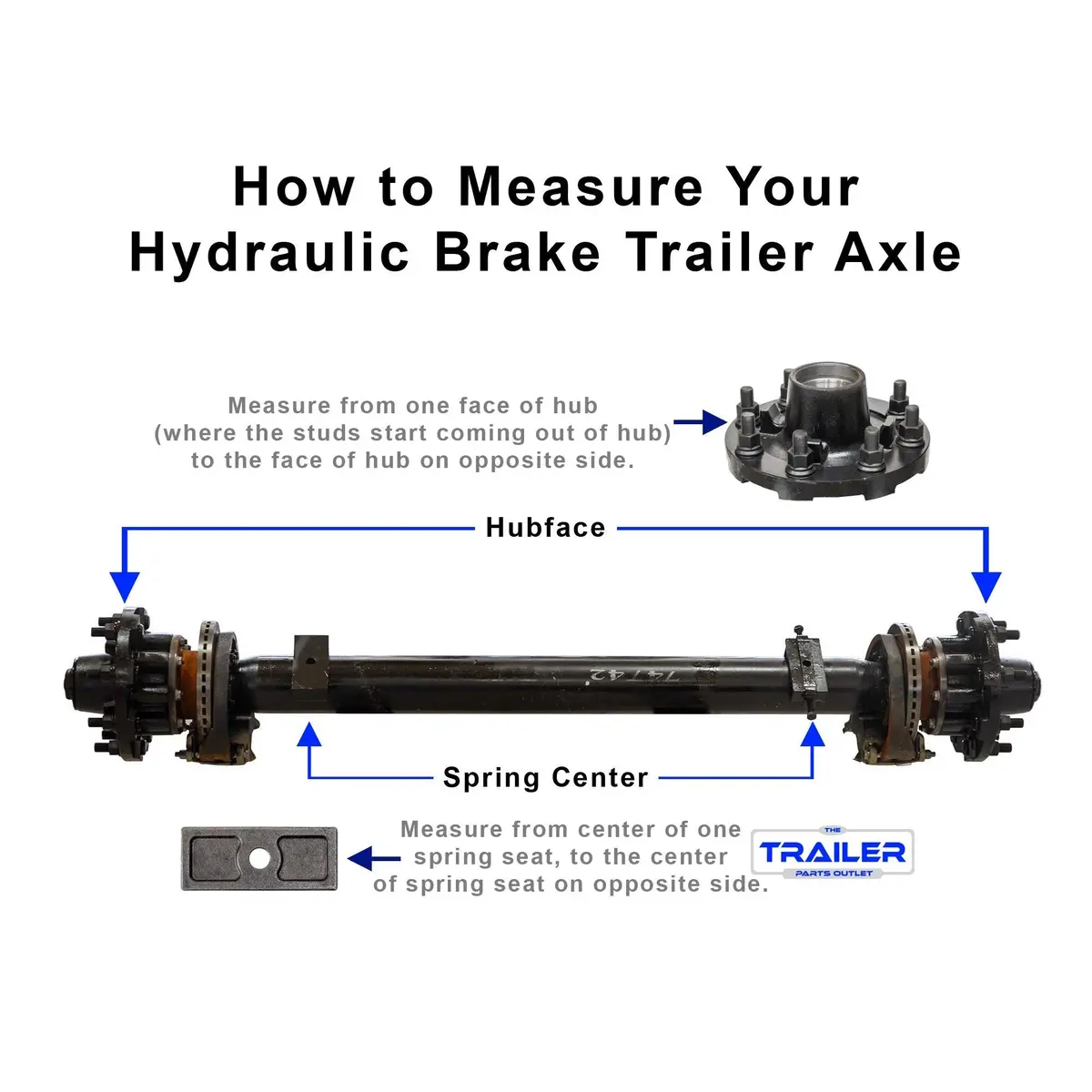 16,000 Lb Lippert Tandem Tk Axle Hydraulic Kit - 32K Capacity (Axle Series) 2