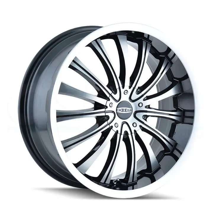 Mazzi Wheels 351 Hype Black Machined Lip 1