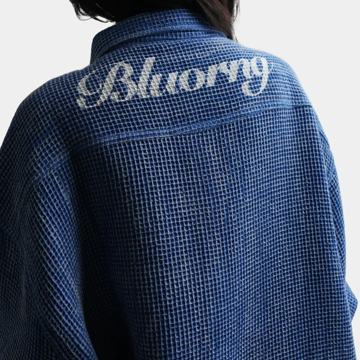 Blu Waffle Shirt 7