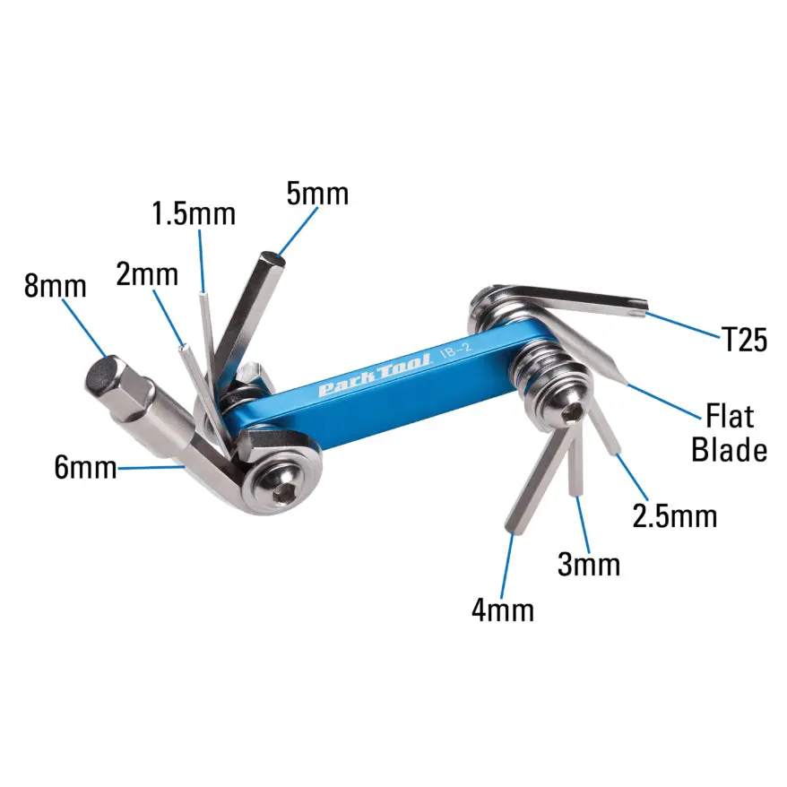 Park Tool Ib-2 I-Beam Multi-Tool Hex/Torx/Screwdriver 2