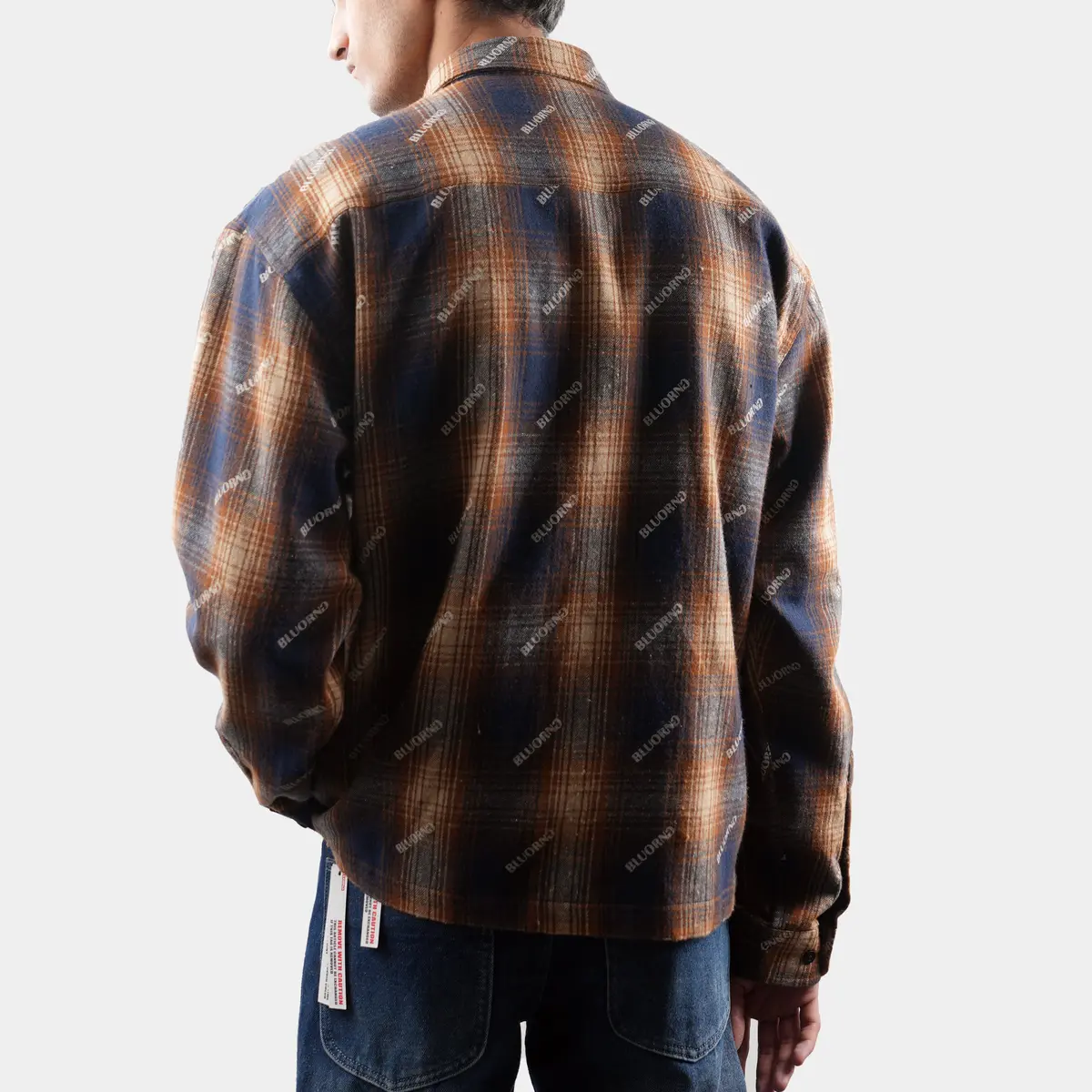 Blu Flannel Shirt 2