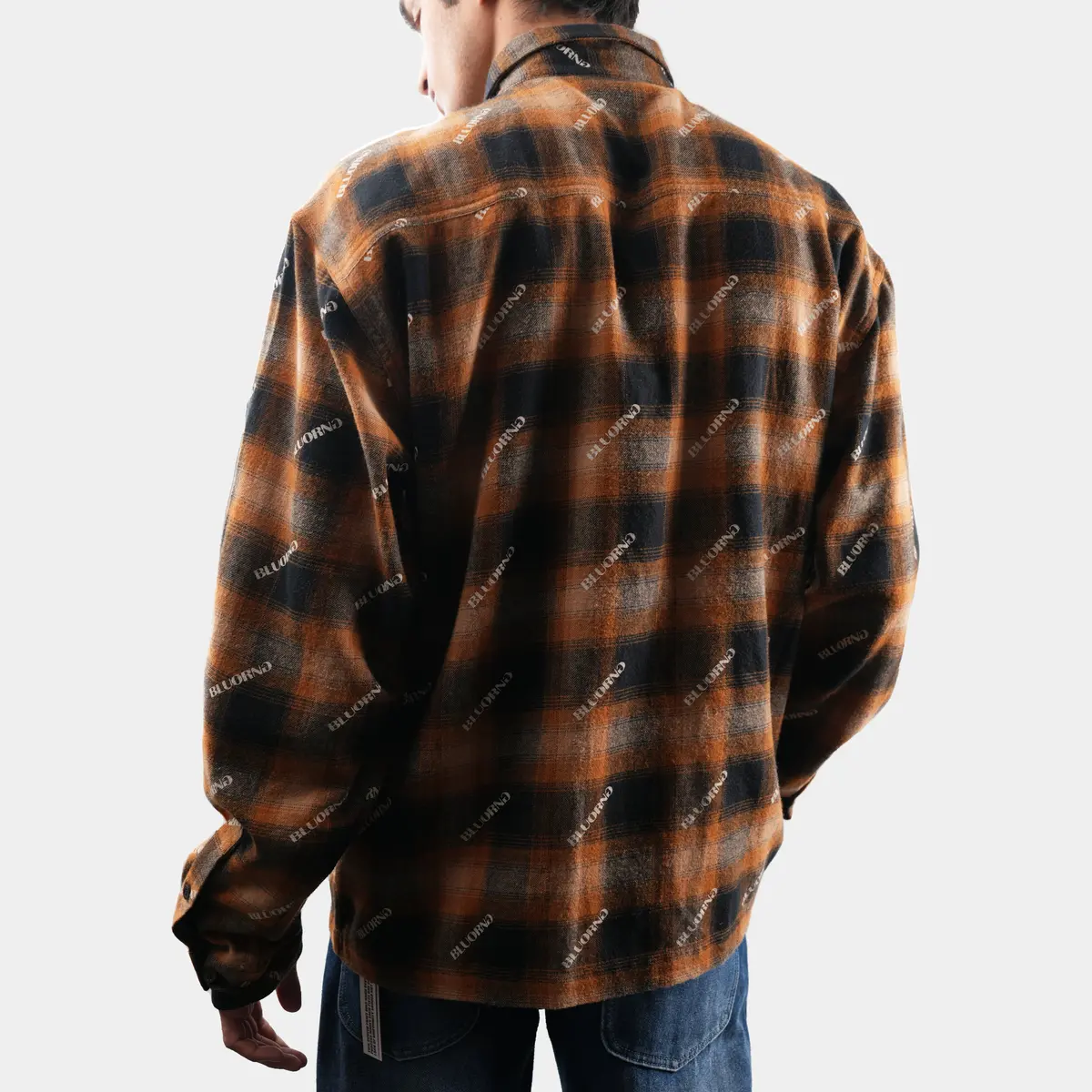 Ochre Flannel Shirt 2