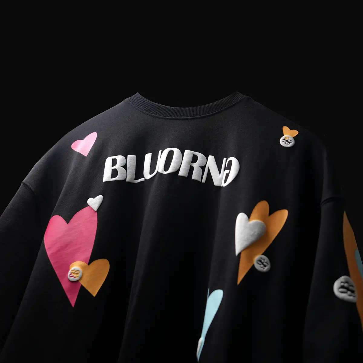 Black Heart On My Sleeve T-Shirt 1