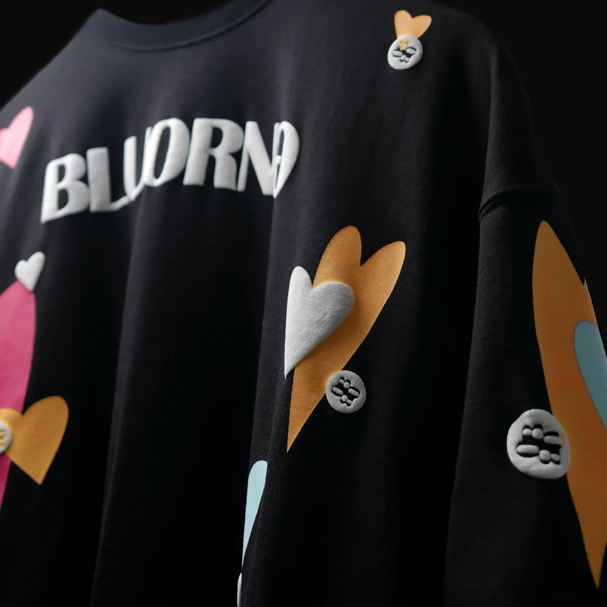 Black Heart On My Sleeve T-Shirt 2