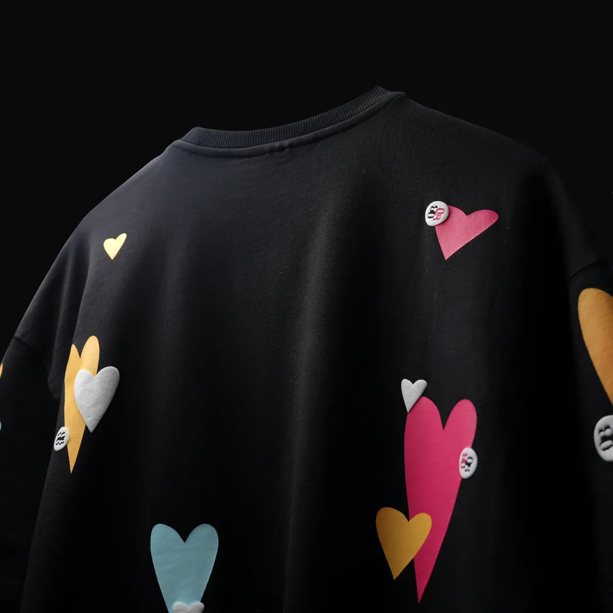 Black Heart On My Sleeve T-Shirt 3