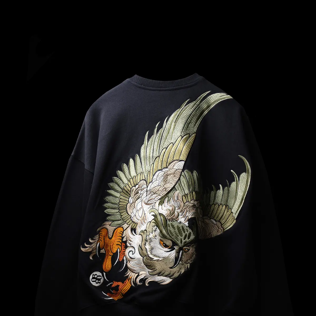 Black Nocturnal Sweatshirt 1