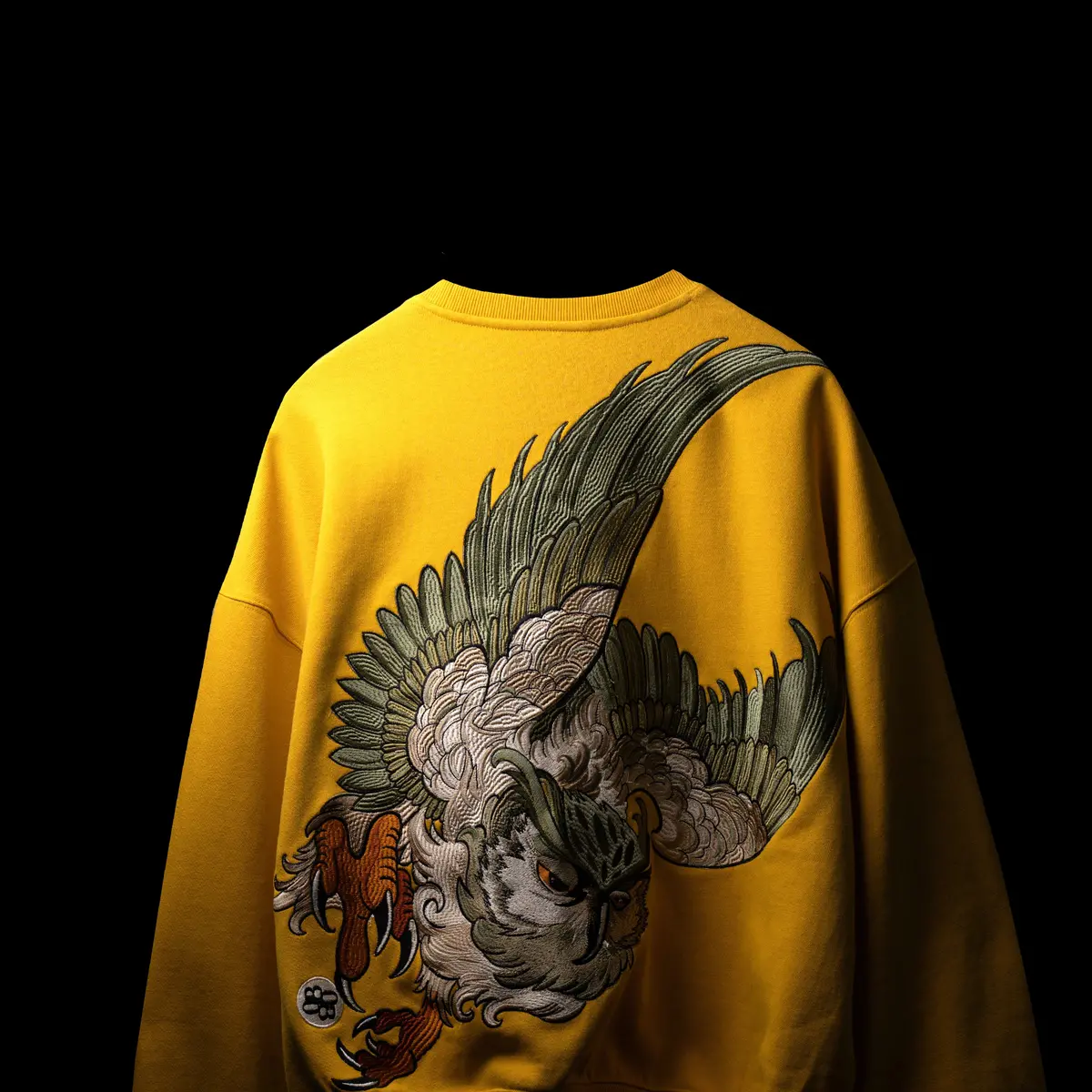 Yellow Nocturnal Sweatshirt 1